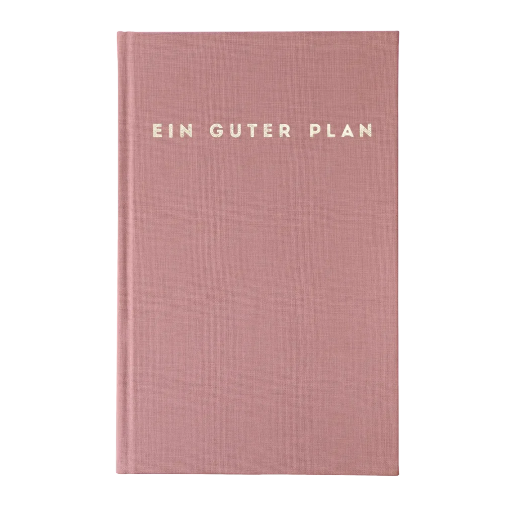 Ein guter Plan 2026 - Altrosa - WERTE FREUNDE