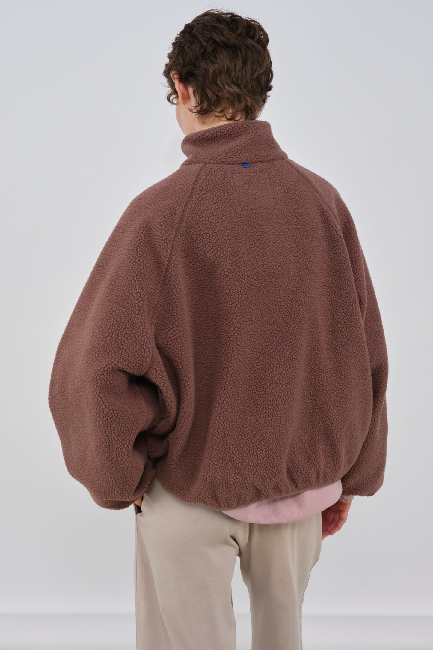 embassy - CALI FLEECE JACKET FRENCH ROAST - WERTE FREUNDE