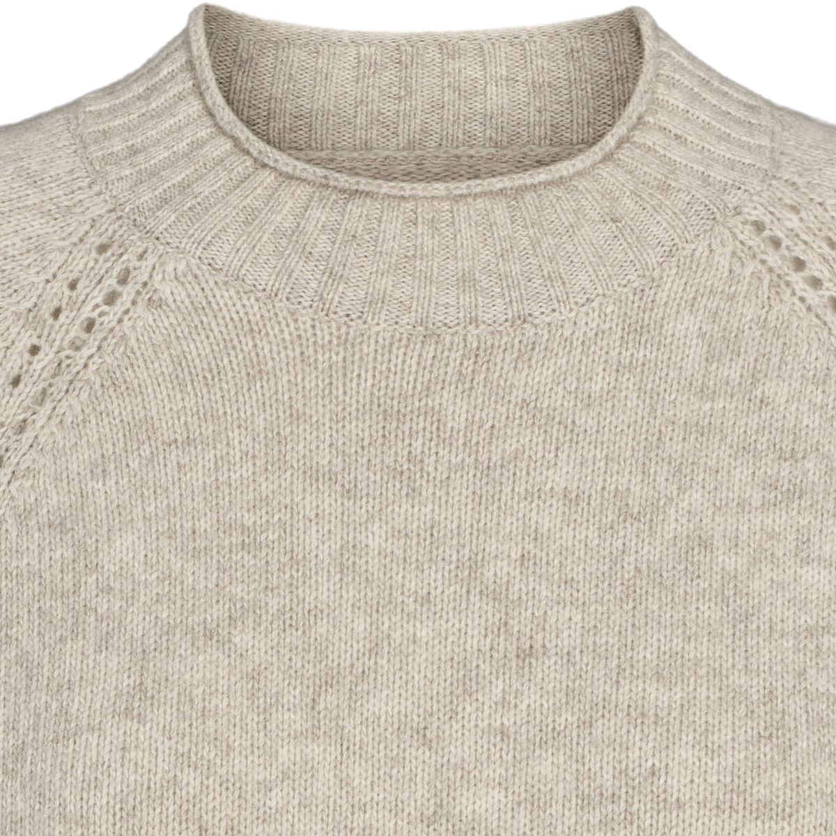 esmé studios - ESElida Raglan Knit Sand Melange - WERTE FREUNDE