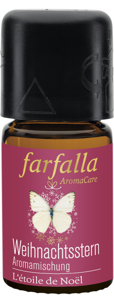 farfalla - Weihnachtsstern Aromamischung 5ml - WERTE FREUNDE