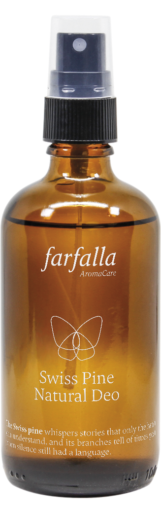 farfalla - Swiss Pine Deodorant 100 ml - WERTE FREUNDE
