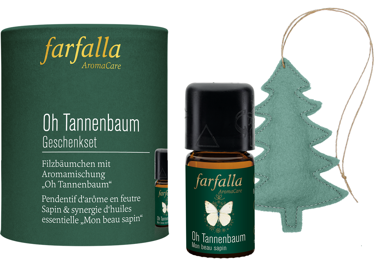 farfalla - Geschenkset Oh Tannenbaum 5 ml - WERTE FREUNDE