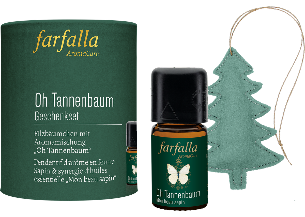 farfalla - Geschenkset Oh Tannenbaum 5 ml - WERTE FREUNDE