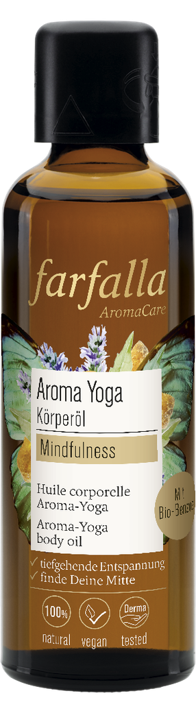 farfalla - Aroma-Yoga Mindfulness Körperöl 75 ml - WERTE FREUNDE