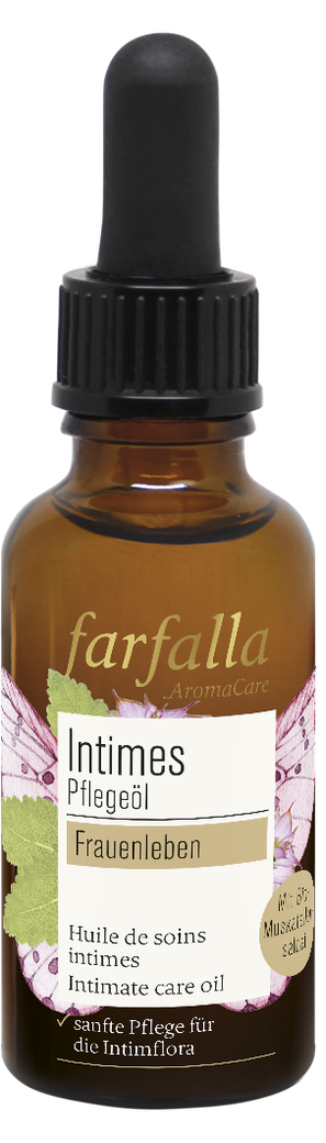 Farfalla - Intim-Pflegeöl Frauenleben 30ml - WERTE FREUNDE