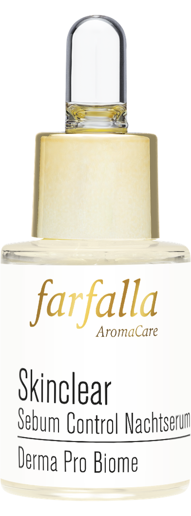 farfalla - Skinclear Sebum Control Nachtserum, Derma Pro Biome 15ml - WERTE FREUNDE
