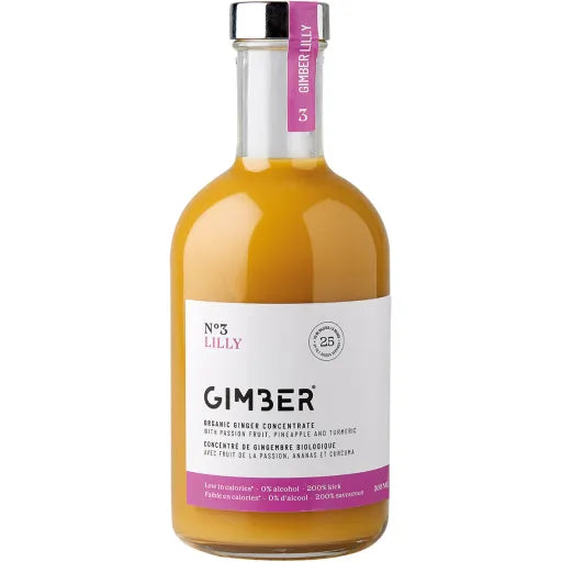 Gimber - Ingwerkonzentrat N°3 Lilly 500ml - WERTE FREUNDE