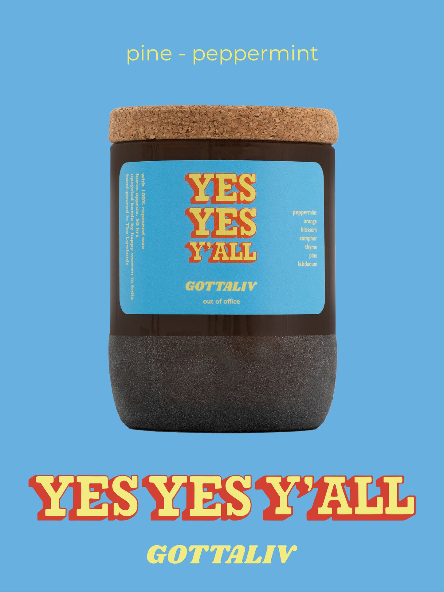 Gottaliv - Yes Yes Y'all Blue 200 ml - WERTE FREUNDE