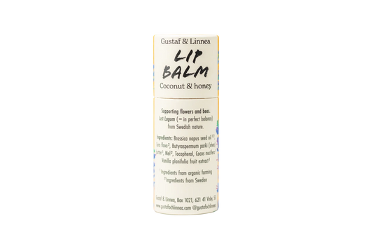 Gustaf och Linnea - Lippenbalsam Kokosnuss & Honig 8,5g - WERTE FREUNDE