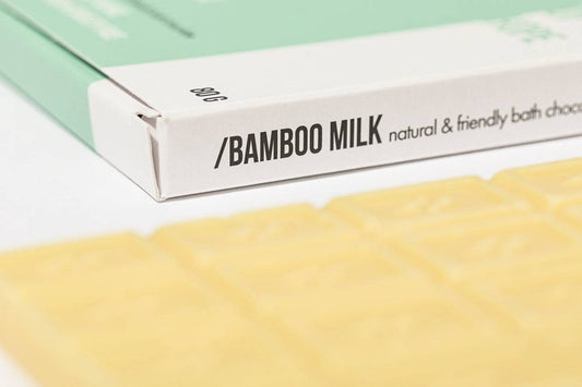 HOPERY - Natural & Friendly Bath Chocolate Bamboo Milk 80 g - WERTE FREUNDE