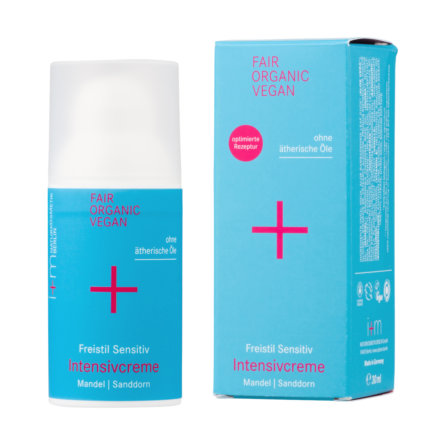 i+m - Freistil Sensitiv Intensivcreme parfumfrei - 30 ml - WERTE FREUNDE