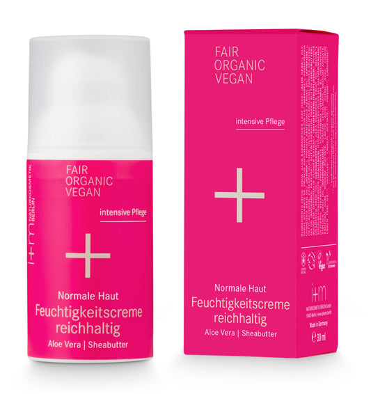 i+m - Hydro Perform Feuchtigkeitscreme reichhaltig Aloe Vera Sheabutter 30ml - WERTE FREUNDE