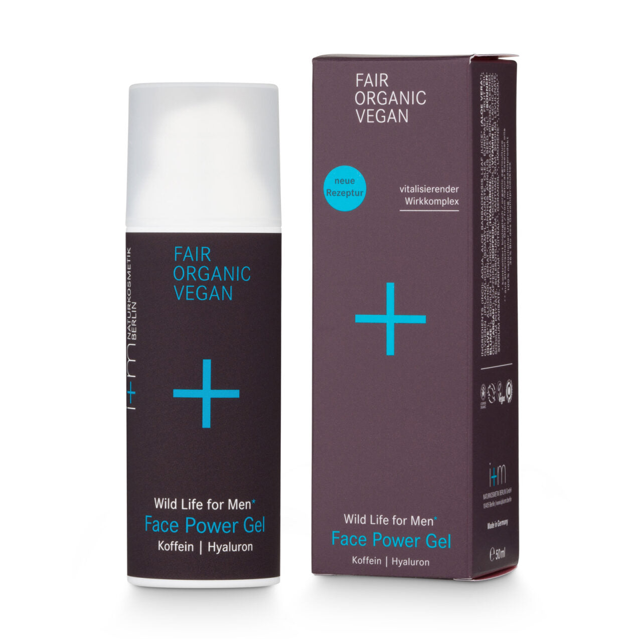 i+m - Wild Life for Men Face Power Gel 50 ml - WERTE FREUNDE