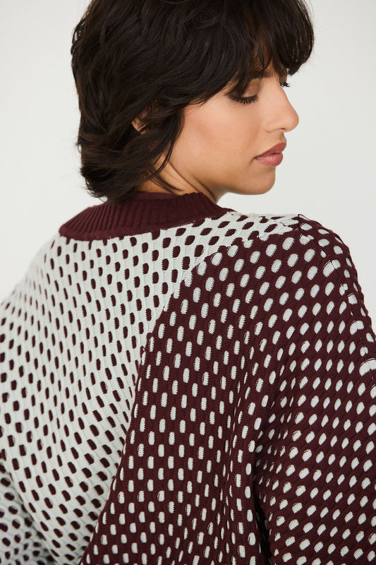 SKFK - ILUNA SWEATER CHOCOLATE