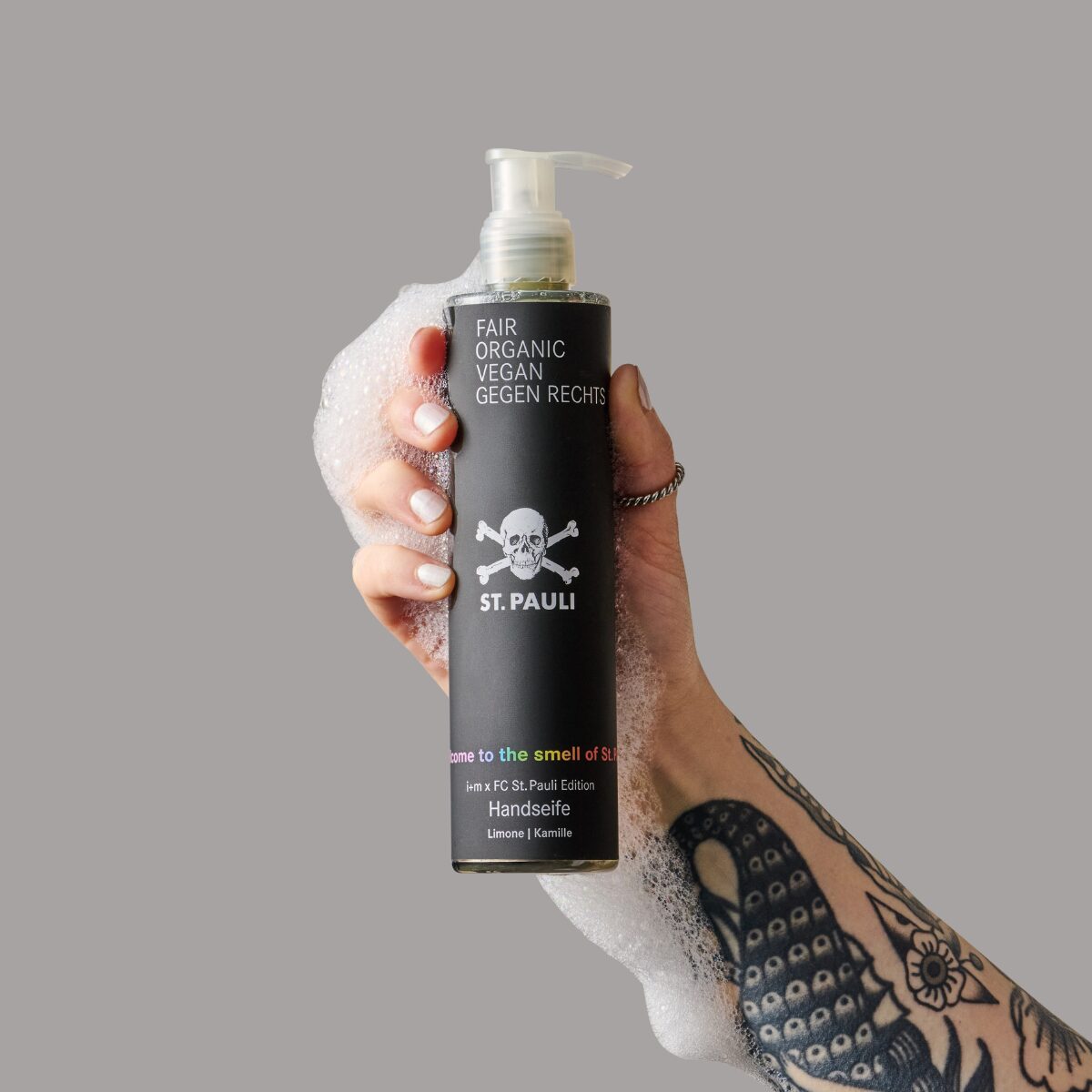 i+m - St. Pauli Edition Handseife 250ml - WERTE FREUNDE