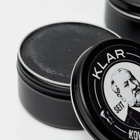 Klar's - Rasierseife Aktivkohle 110g - WERTE FREUNDE