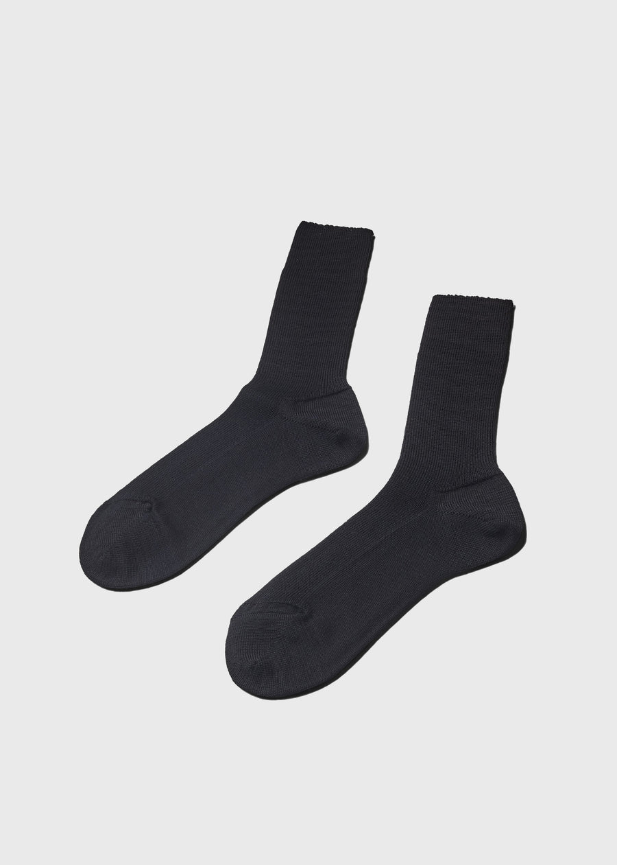 Klitmøller - Light merino sock Black - WERTE FREUNDE
