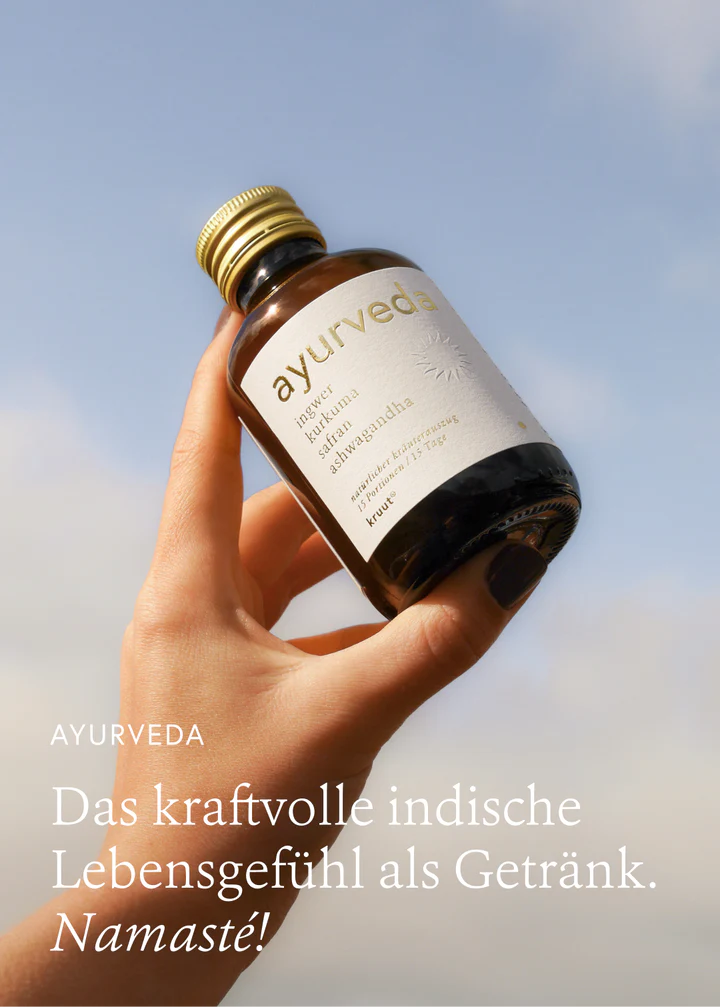 kruut - Wildkräuterauszug Ayurveda 150 ml - WERTE FREUNDE