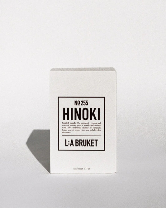 LA BRUKET - Duftkerze 255 Hinoki 260g - WERTE FREUNDE