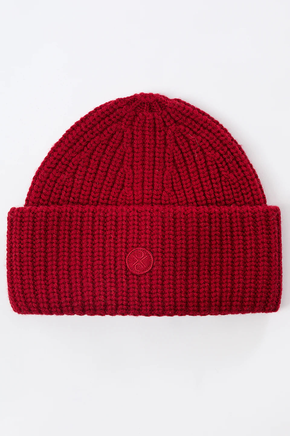 LangerChen - Beanie Trenton dark poppy - WERTE FREUNDE