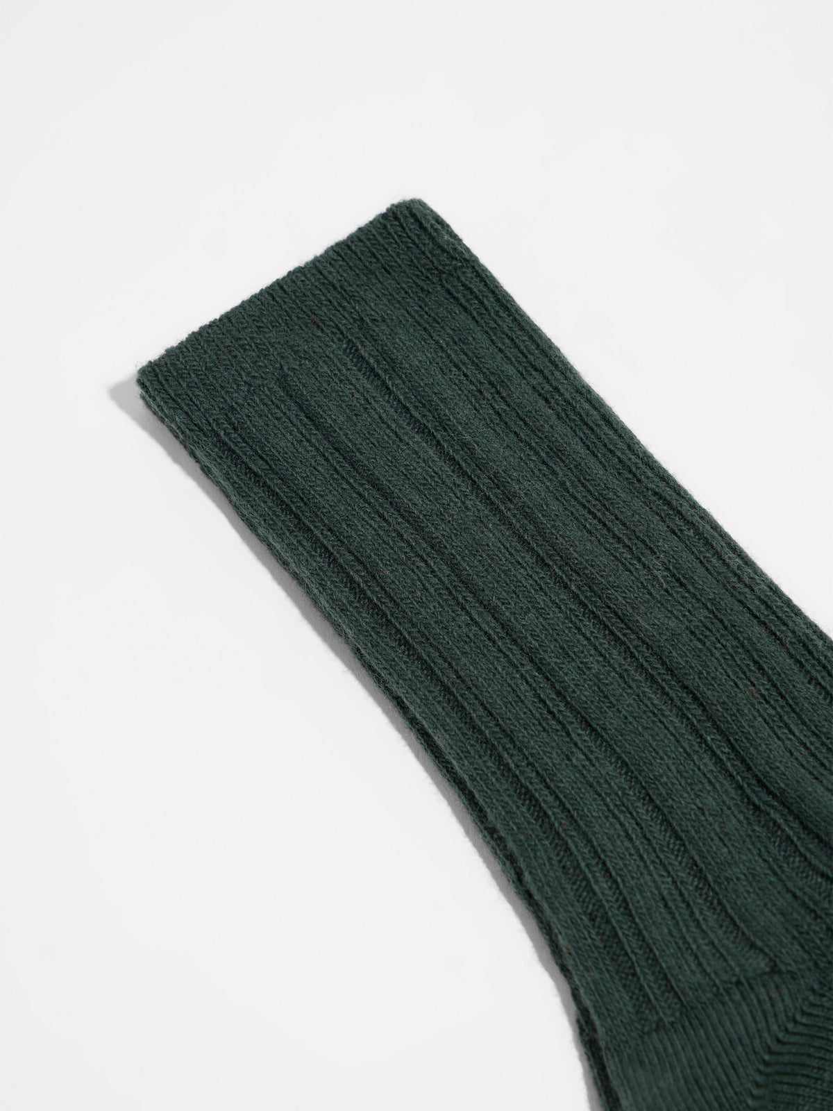 LANIUS - Rippenstrick-Socken forest melange - WERTE FREUNDE