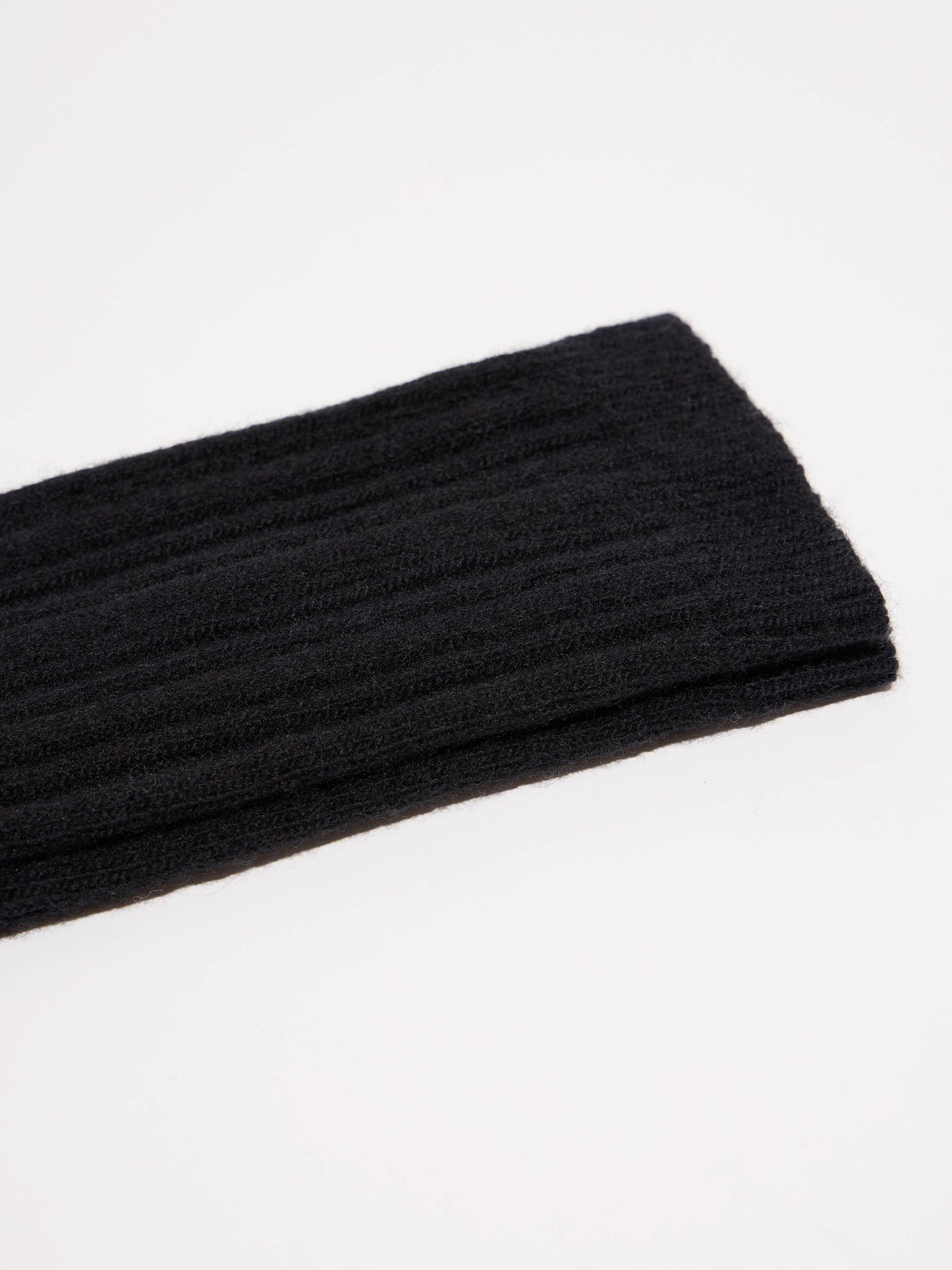 LANIUS - Rippenstrick-Socken midnight melange - WERTE FREUNDE