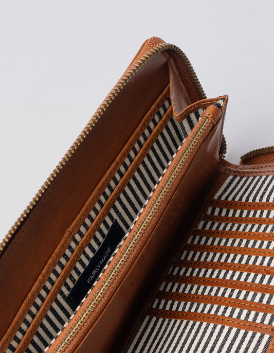 O MY BAG - SONNY WALLET Stromboli Cognac - WERTE FREUNDE