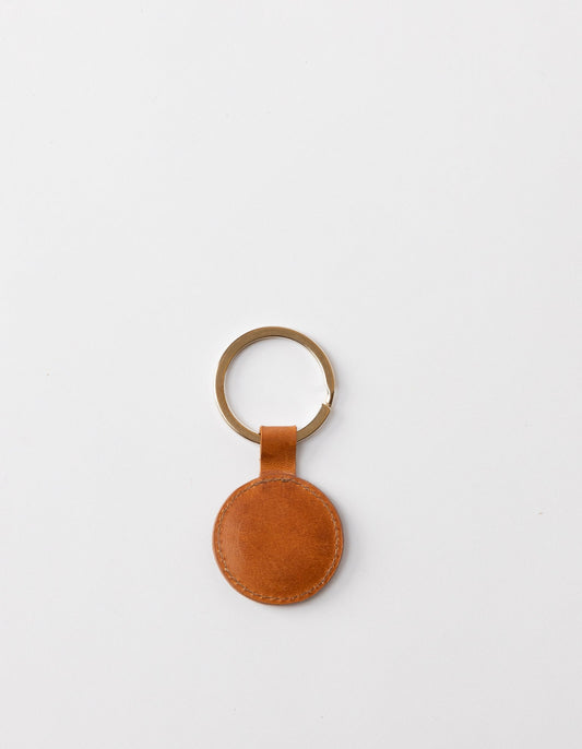 omybag - Keyring Cognac Classic Leather - WERTE FREUNDE