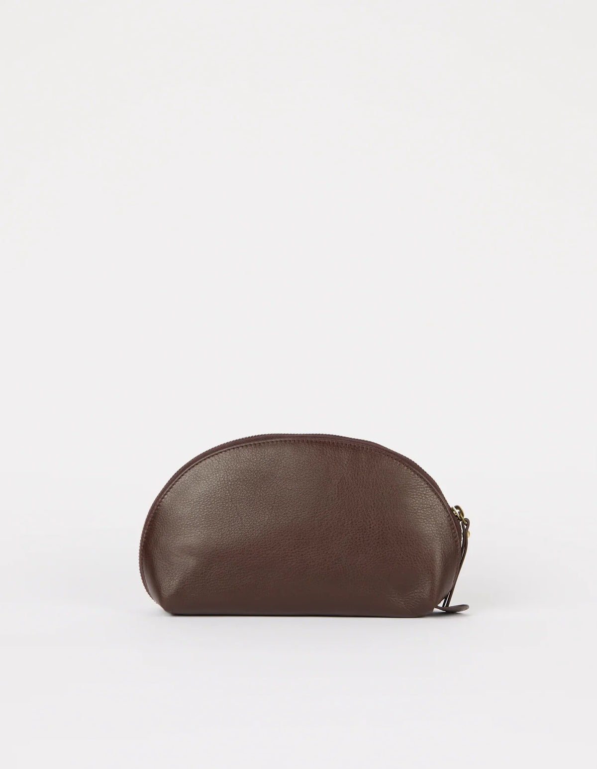 O MY BAG - Make up Case Medium - Chocolate Soft Grain - WERTE FREUNDE