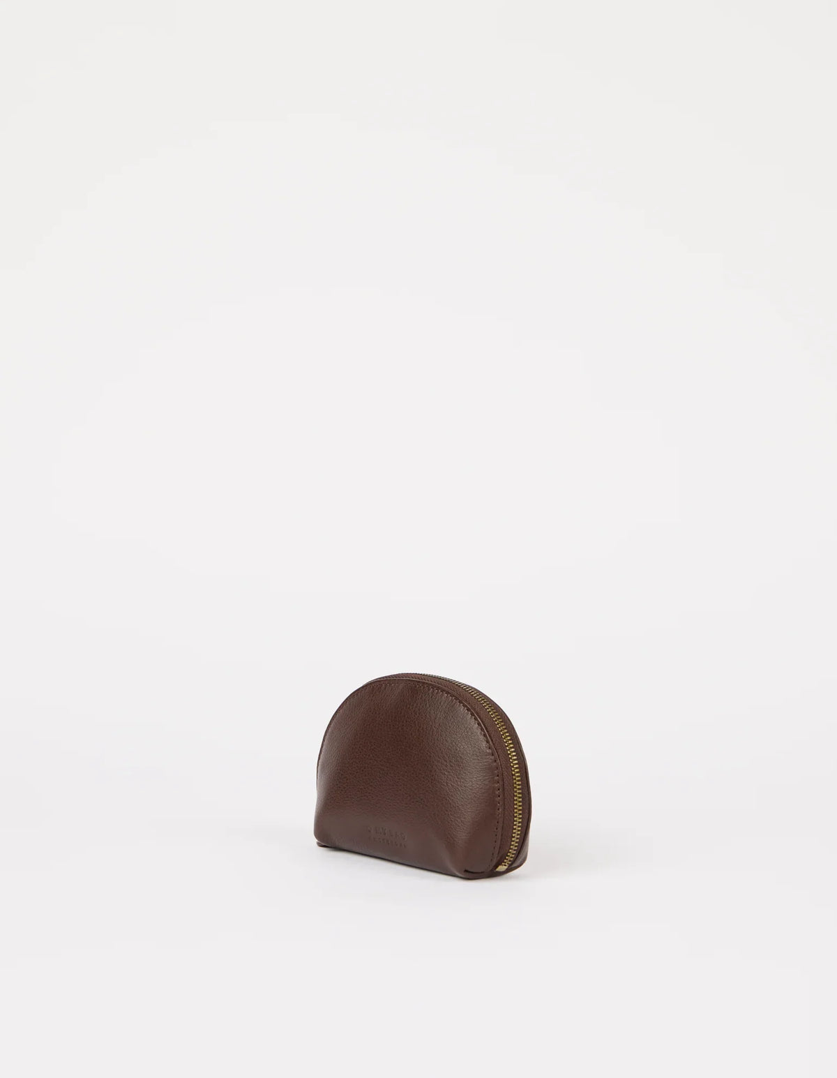 O MY BAG - Make up Case Small - Chocolate Soft Grain - WERTE FREUNDE