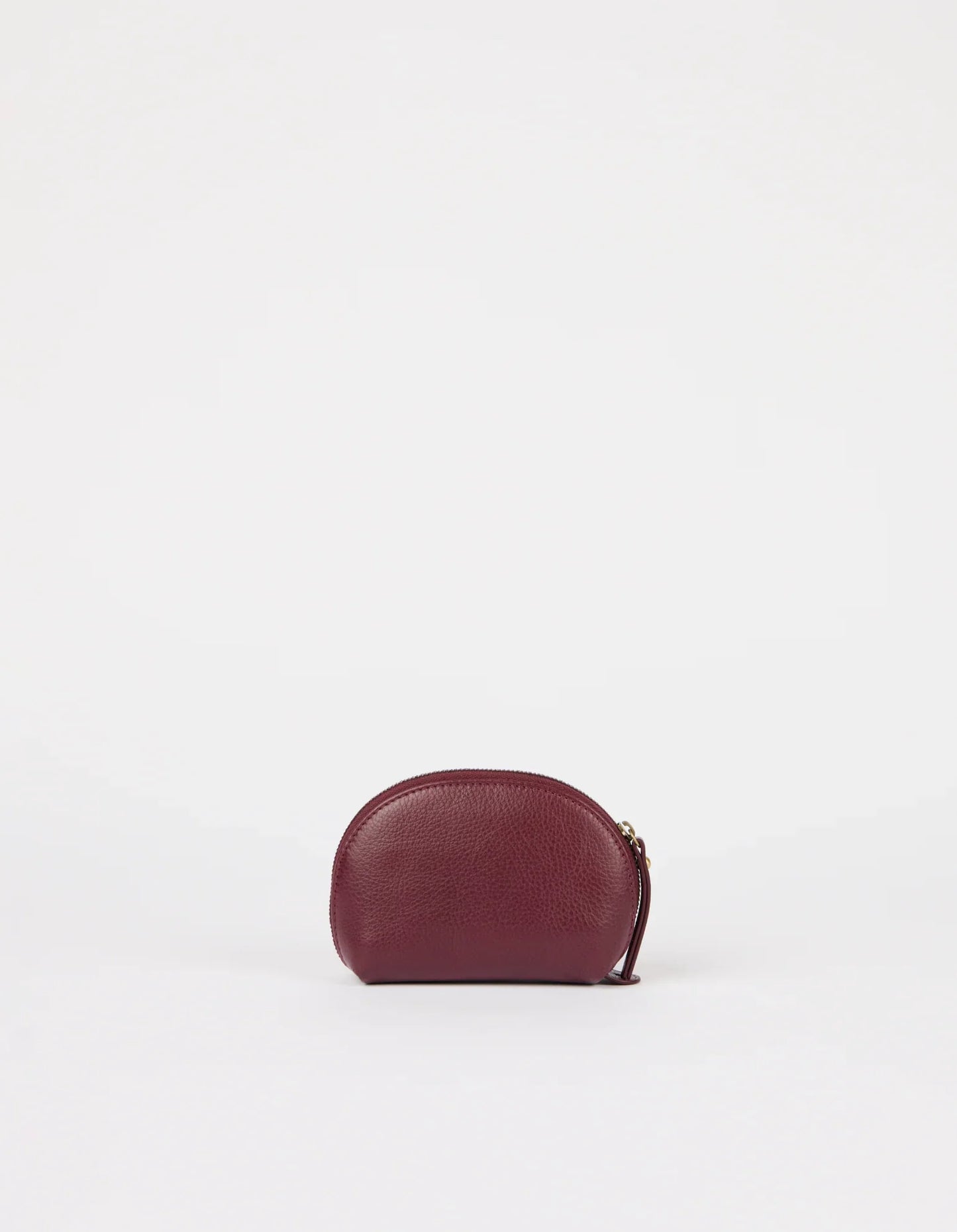 O MY BAG - Make up Case Small - Dark Cherry Soft Grain - WERTE FREUNDE