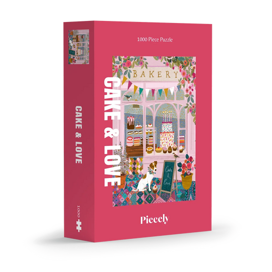 Piecely Puzzles - Puzzle Cake & Love 1000 Teile - WERTE FREUNDE
