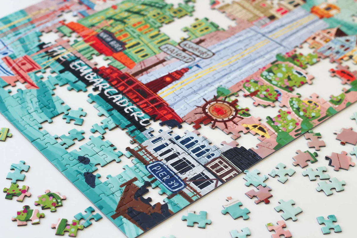 Piecely Puzzles - Puzzle San Francisco 500 Teile - WERTE FREUNDE