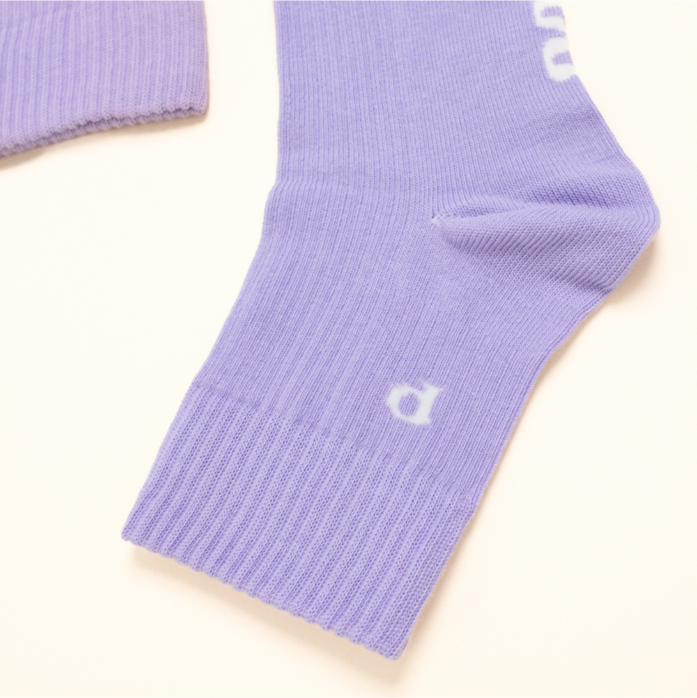popeia - The Casual - Ankle Socken Lila - WERTE FREUNDE