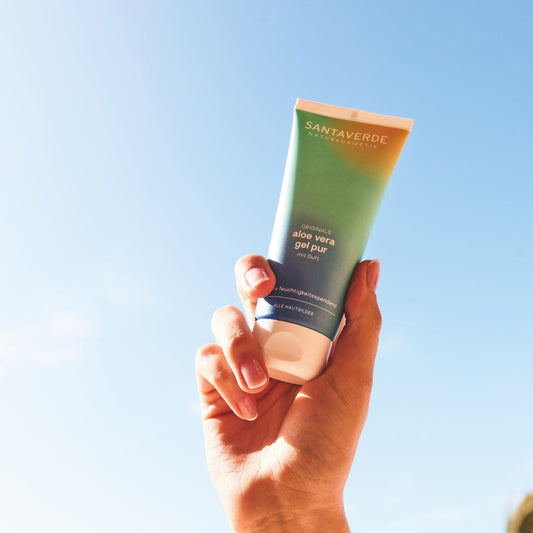 Santaverde - Aloe Vera Gel Pur mit Duft SUMMER EDITION 100ml - WERTE FREUNDE