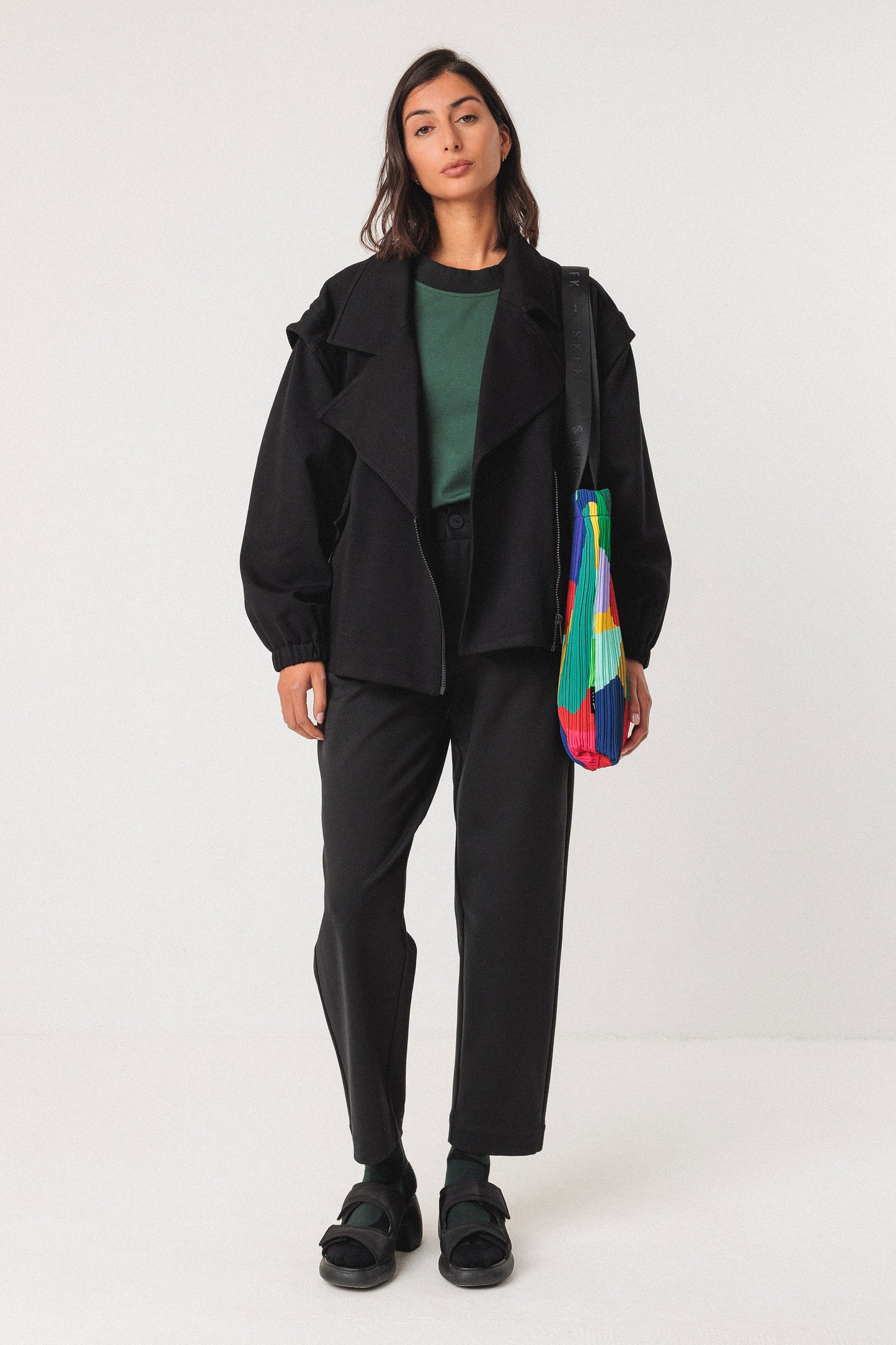 SKFK - SORAIA TROUSER BLACK - WERTE FREUNDE