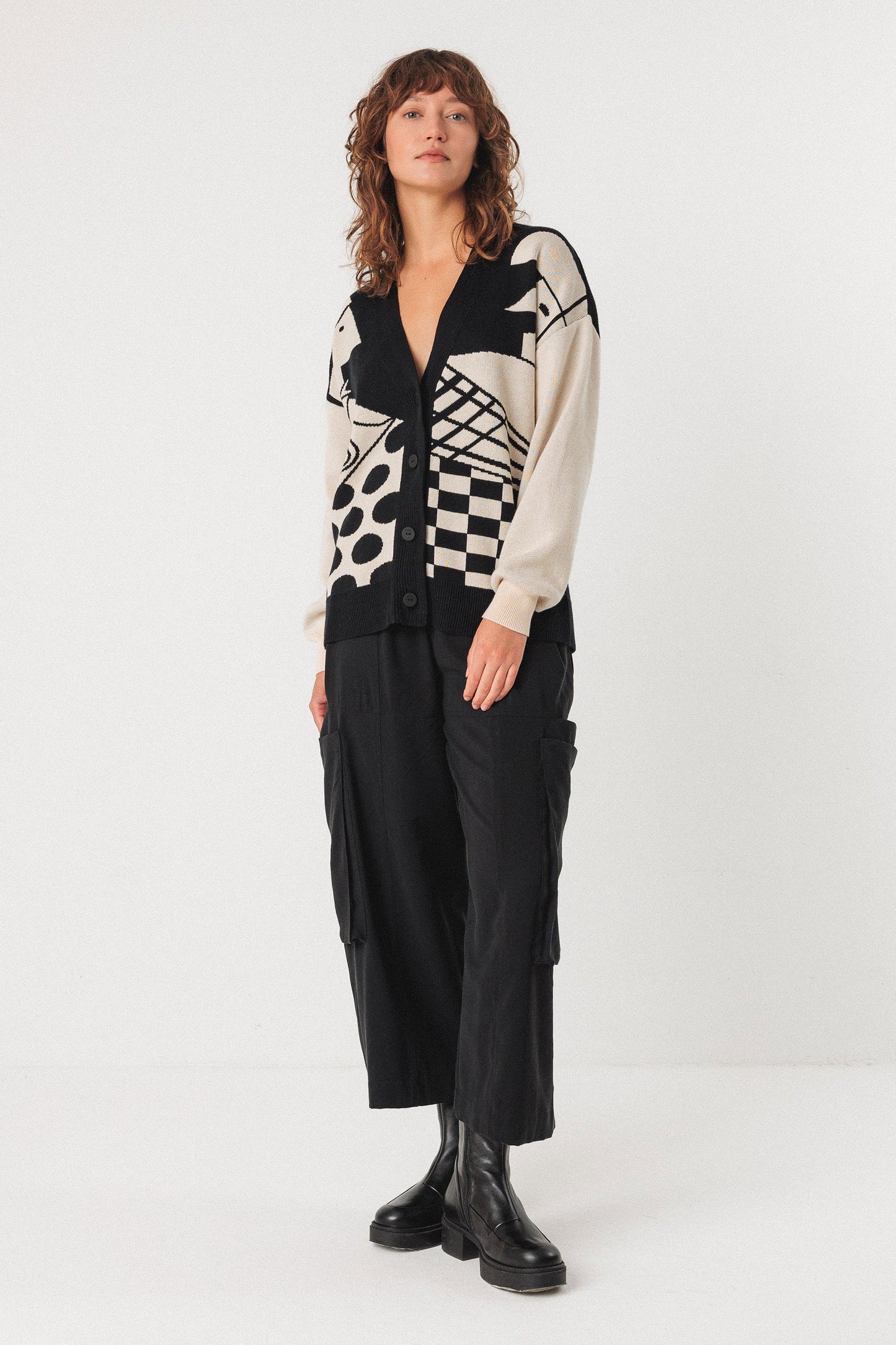 SKFK - BATIRTZE SWEATER BLACK - WERTE FREUNDE