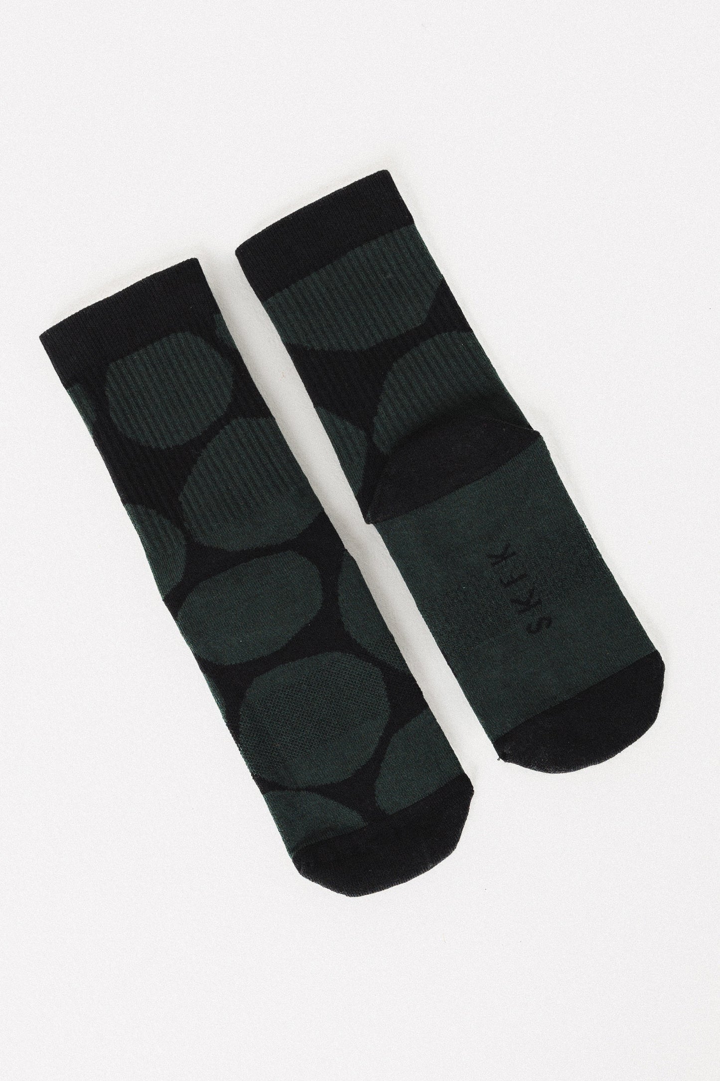 SKFK - EPEL SOCKS DOTS BLACK-GREY - WERTE FREUNDE