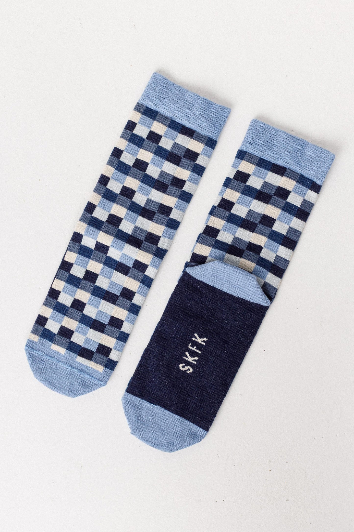 SKFK - EPEL SOCKS MULTICOLOUR BLUE BLUE - WERTE FREUNDE