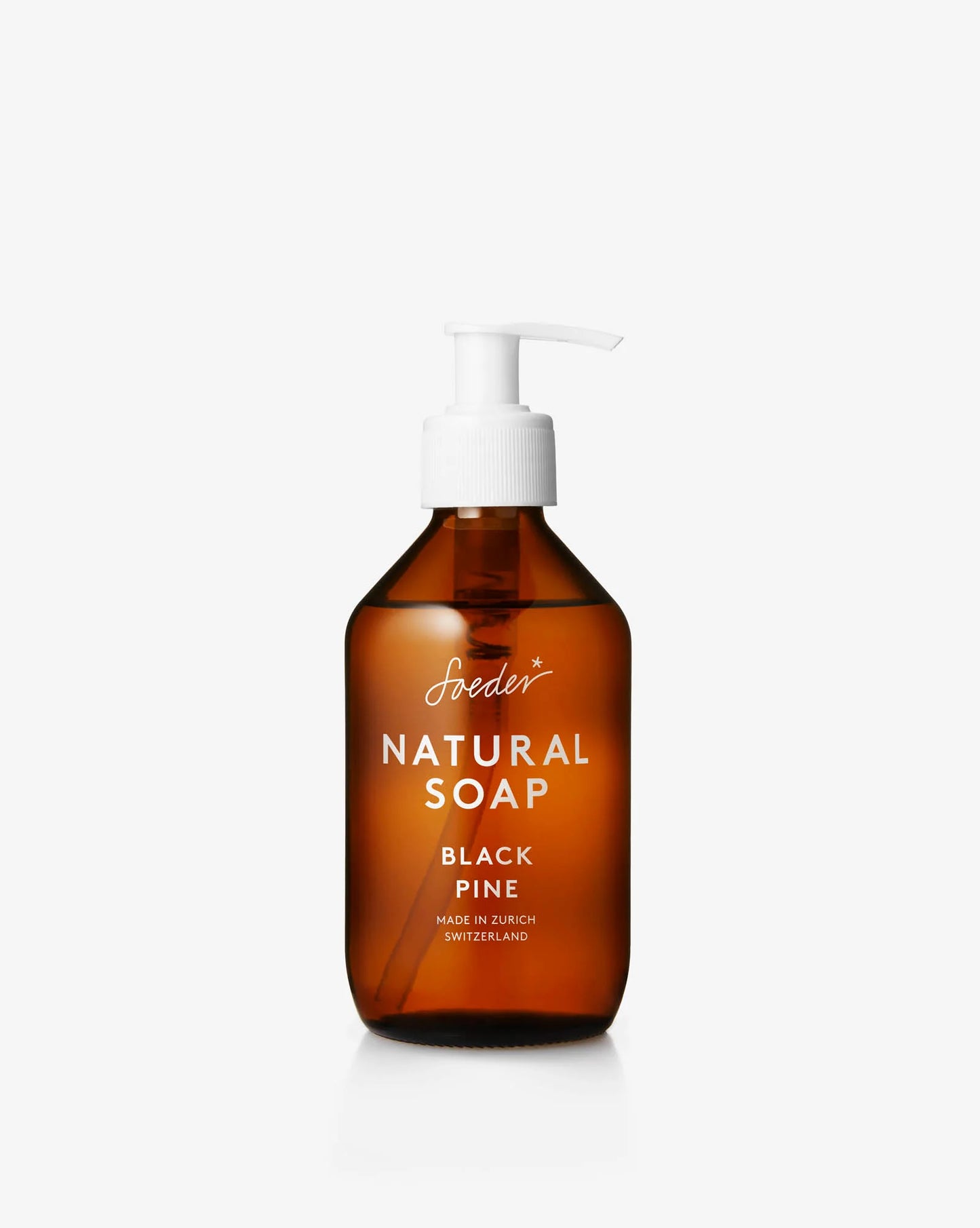Soeder - Natural Soap Black Pine 250 ml - WERTE FREUNDE