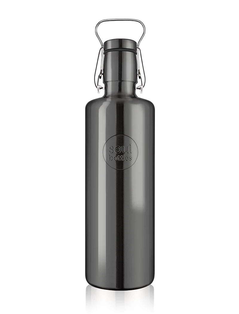 soulbottles - Steel light Bot Black 1,2l - WERTE FREUNDE