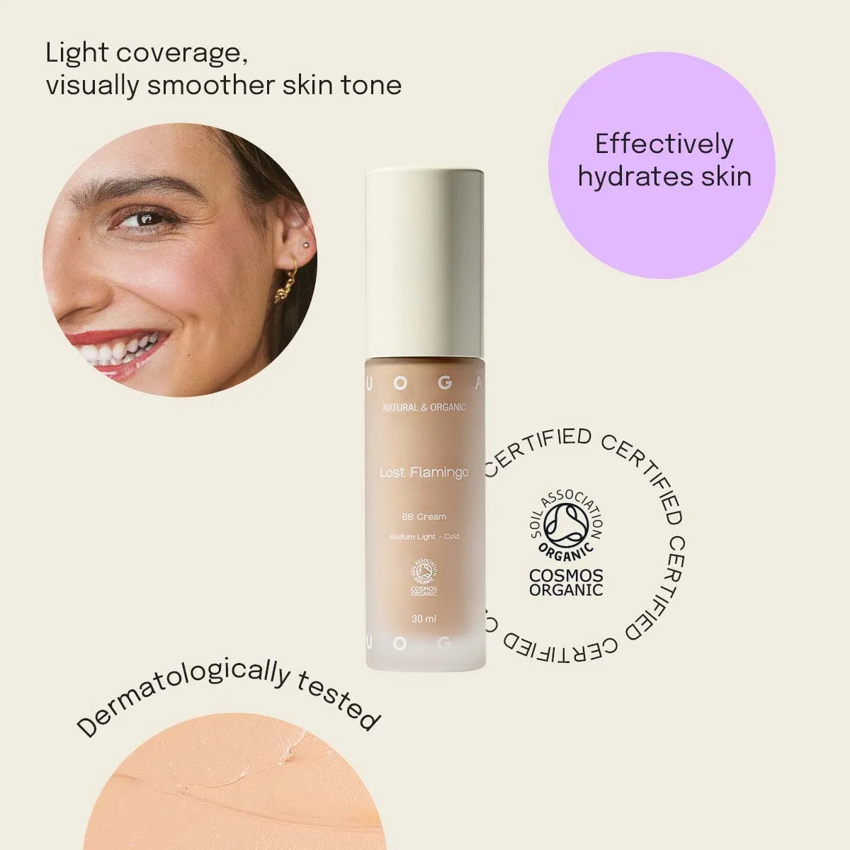 UOGA UOGA - Tinted Creams Primers BB Creams 30 ml - WERTE FREUNDE