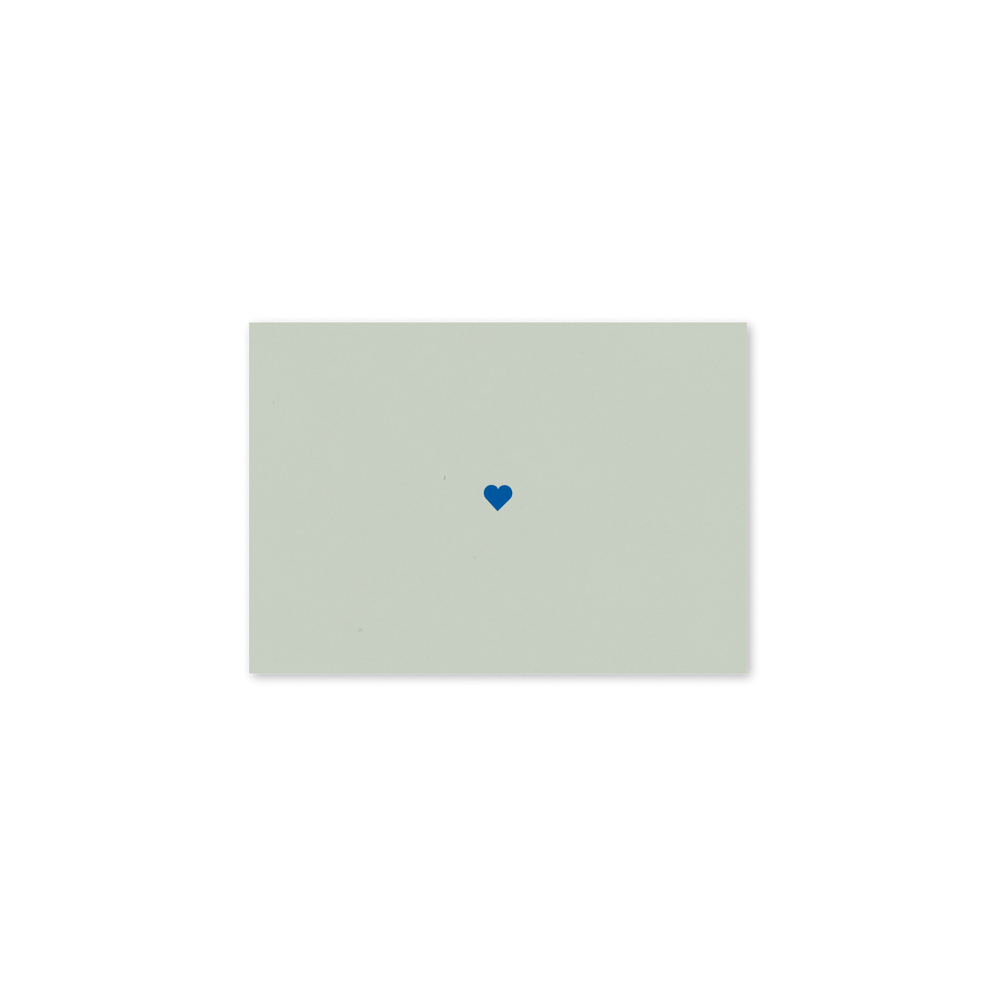 WERTE FREUNDE Papier - Grußkarte Herz A7 quer - WERTE FREUNDE