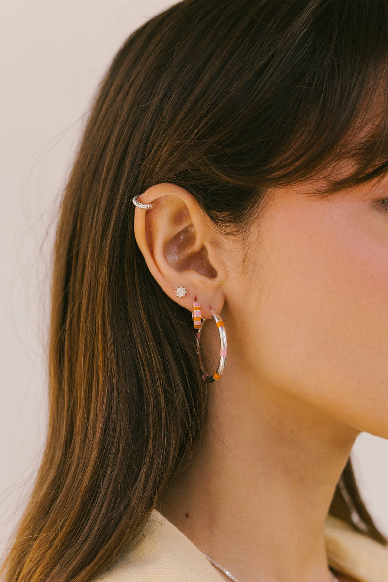 WILDTHINGS - Azulejo Stud Silver 1 Stk. - WERTE FREUNDE