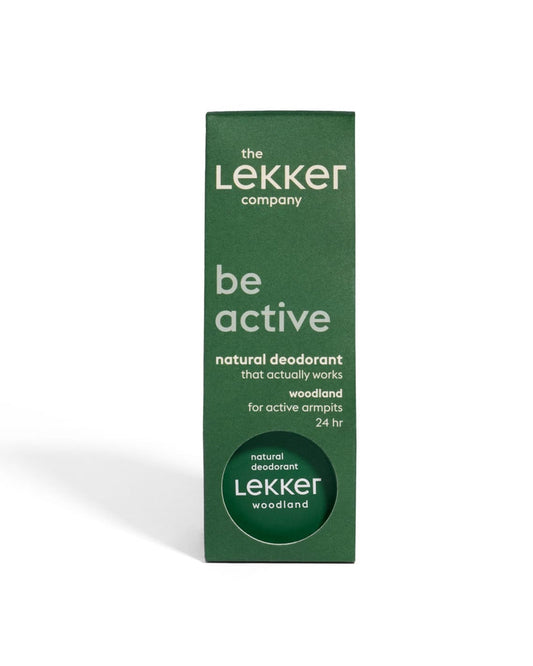 LEKKER - Deocreme be-active Woodland 30g