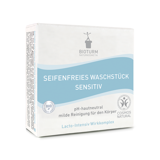 Bioturm - Seifenfreies Waschstück sensitiv 100g