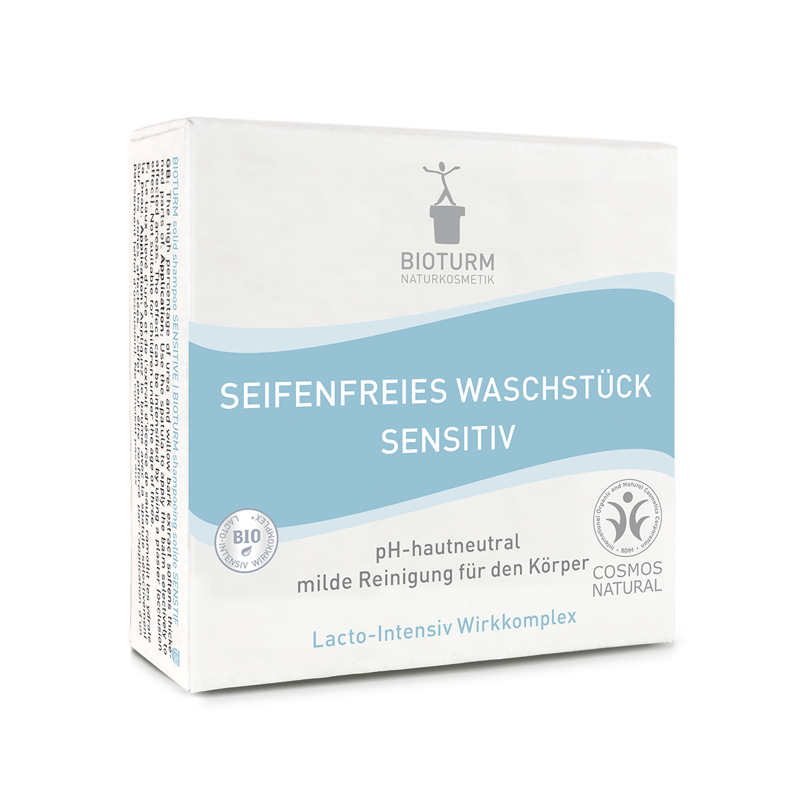 Bioturm - Seifenfreies Waschstück sensitiv 100g - WERTE FREUNDE