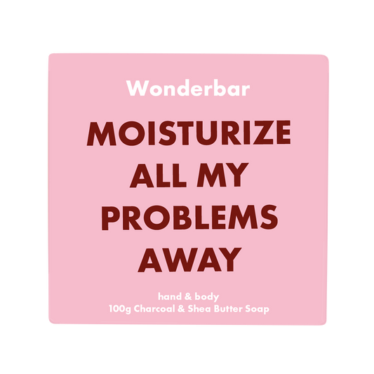 Wonderbar - MOISTURIZE ALL MY PROBLEMS AWAY Lavender and Shea Butter Soap 100g