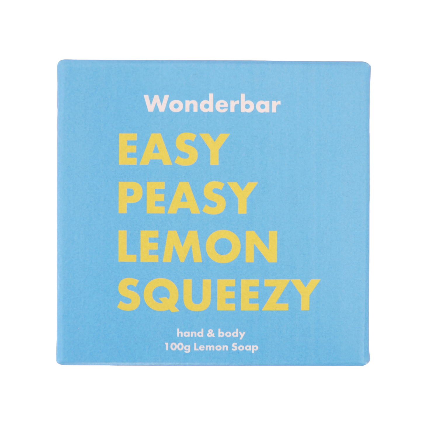 Wonderbar - EASY PEASY LEMON SQUEEZY Lemon Soap 100g