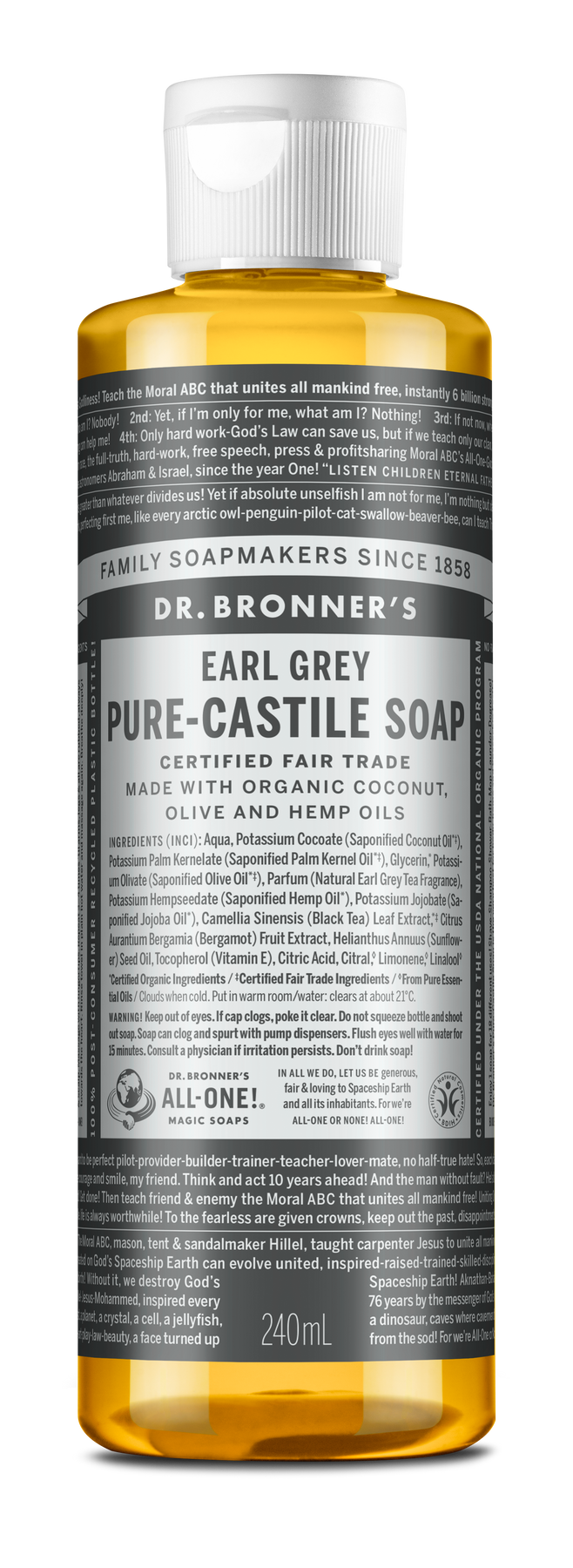 Dr. Bronner´s - 18-in-1 Earl Grey 240 ml - WERTE FREUNDE
